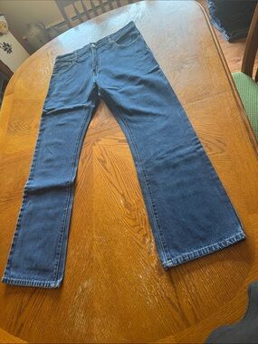 Levi's Men’s Dark Blue Straight Jeans